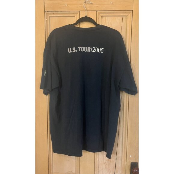 Anvil Mens Vintage 2005 Tom Petty Heartbreakers Band Tour Shirt 2XL Black AN GDD - Picture 7 of 11